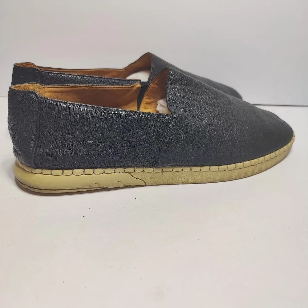 Viccini Freedom 01 Loafers Black Slip on  Leather Snakeskin Men's Size 11